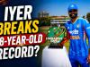 Shreyas Iyer one toss away from BREAKING Wally Hammond’s 88-year-old record
