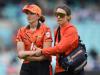 Cross shoulder scare overshadows Sunrisers win