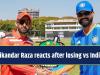 Sikandar Raza blames early moisture after Zimbabwe’s heavy loss to India in the first T20I