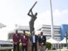 New Zealand bowl with Mitchell injured; West Indies make four changes