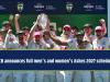 ECB announces full schedule for men’s and women’s Ashes 2027 series