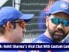 WATCH: What did Gautam Gambhir tell Rohit Sharma? Post-century chat goes viral