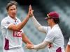 Gannon's five puts Queensland in charge despite McSweeney, Lehmann fifties
