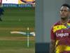 WATCH: Shimron Hetmyer furious after getting run-out in India vs West Indies 1st T20I