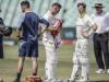 Steven Smith doesn't take the field after blow to the head while batting